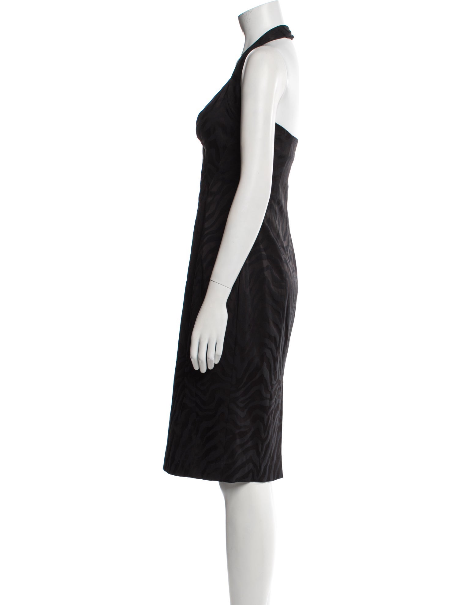 Michael Kors Halterneck Knee-Length Dress